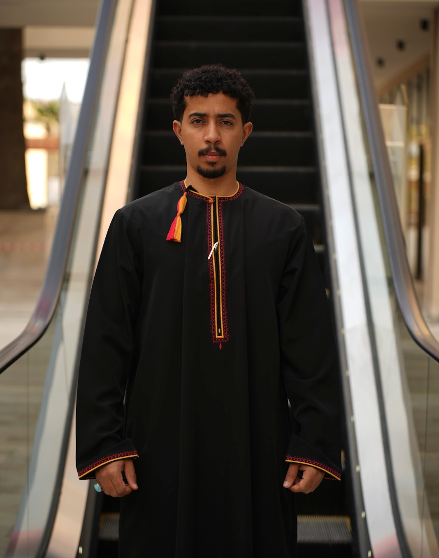 Saffron Omani Dishdasha