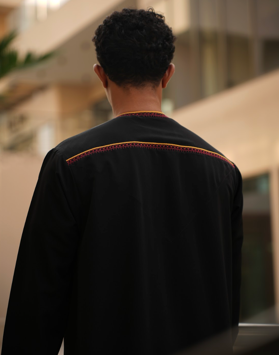 Saffron Omani Dishdasha