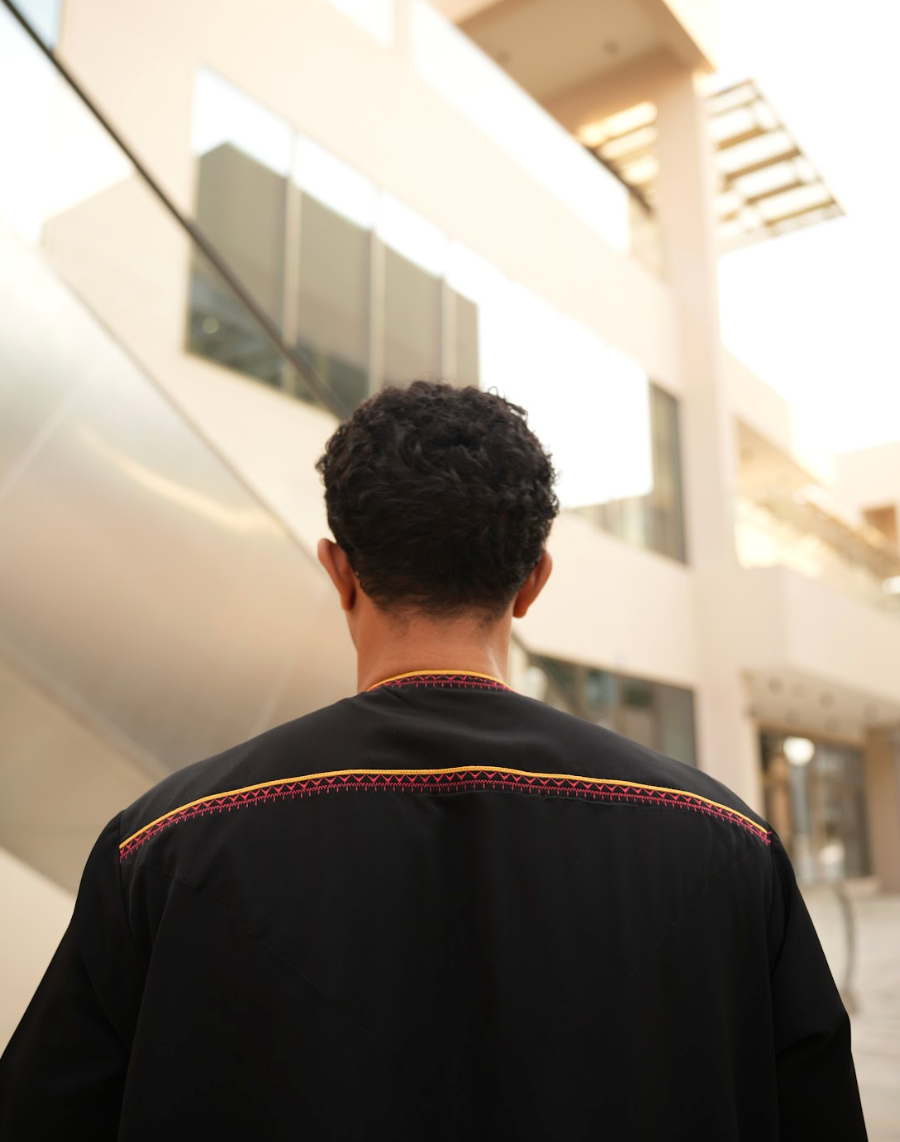 Saffron Omani Dishdasha